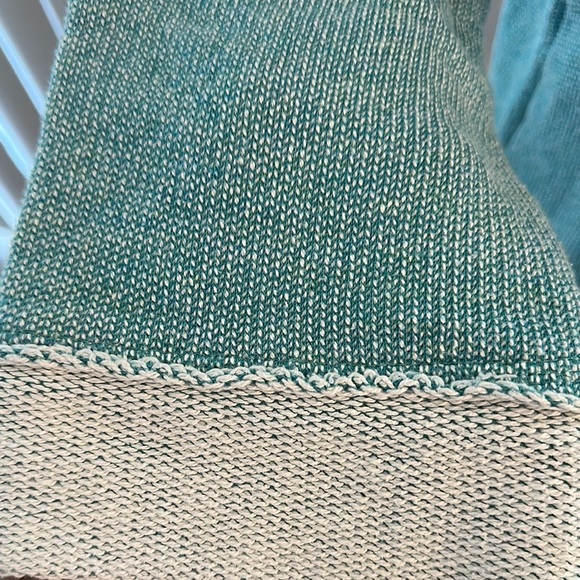 Soft Surroundings Santorini Cowl Neck French Terry Sweatshirt GUC SZ S - Picture 5 of 11